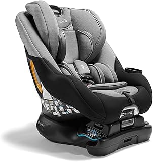 Baby Jogger City Turn Convertible & Rotating Car Seat, Onyx Black - Accommodates Newborn to Toddler with Rear and Forward Facing Modes