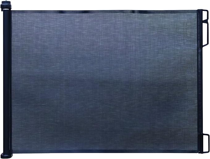 Bily Retractable Safety Gate Black