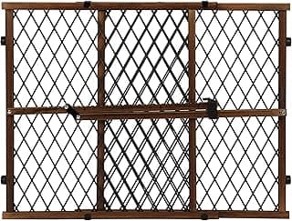 Evenflo Position & Lock Adjustable Wood Baby Gate (Farmhouse Collection)