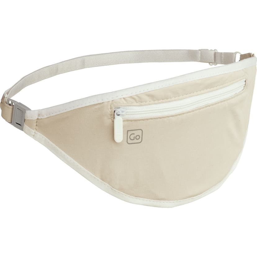 Go Travel Body Pocket Wallet - Cream