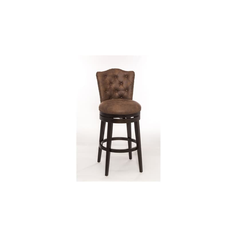 Hillsdale Bar Stool Chair - Set of 1 - Chocolate