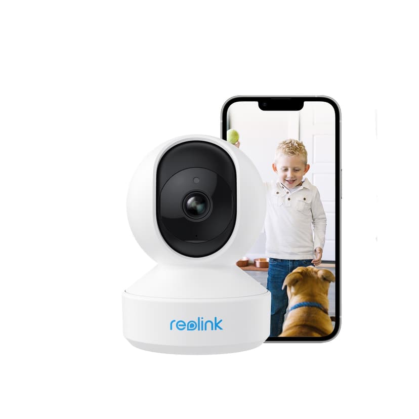 Reolink Smart 2K WiFi PT Indoor Security Camera, Person/Pet Detection & Auto Tracking, 2.4/5 GHz Dual-Band WiFi, Two-Way Audio, Baby Monitor