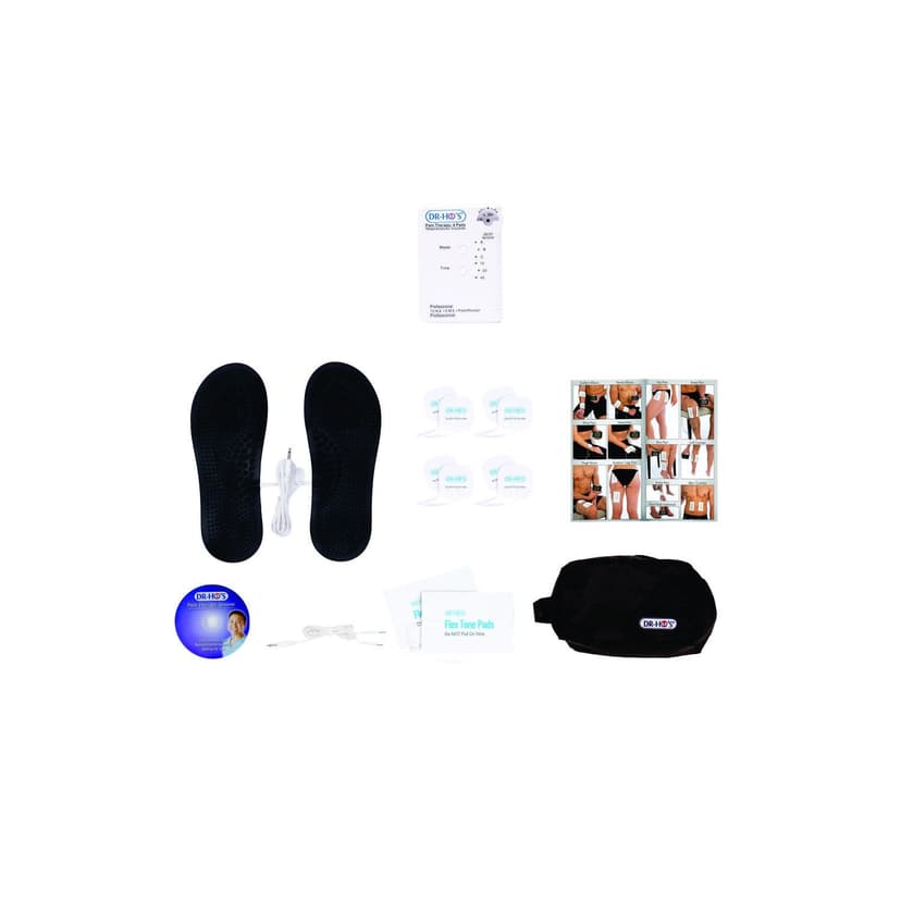 DR-HO'S Pain Therapy System 4-Pad - Essential Package - includes The Pain Therapy System 4-Pad, 8 Regular Body Pads, 2 Large Body Pads, Travel Foot Therapy Pads and more!