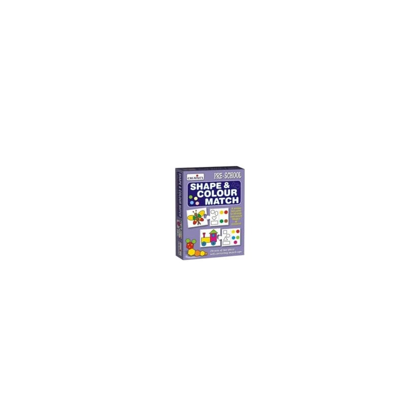 Shape & Color Match Multi-color Cards Educational Color and Shape For Baby kids