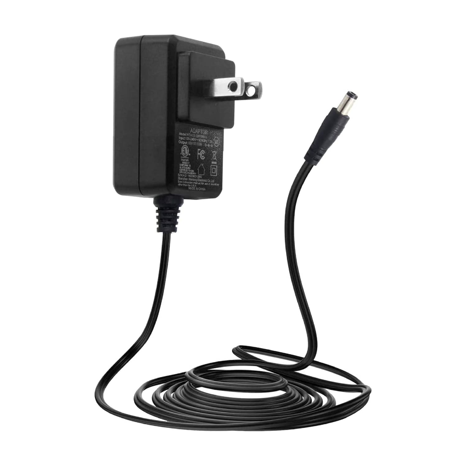 Dolaer New Universal 5V 2A/2000mA DC Power Supply Adapter, 100~240V AC 50/60Hz to 5V DC 2A 10W Power Adapter Wall Charger, for USB Hub, Tablets, Baby Monitor, Star Shower, TV Box