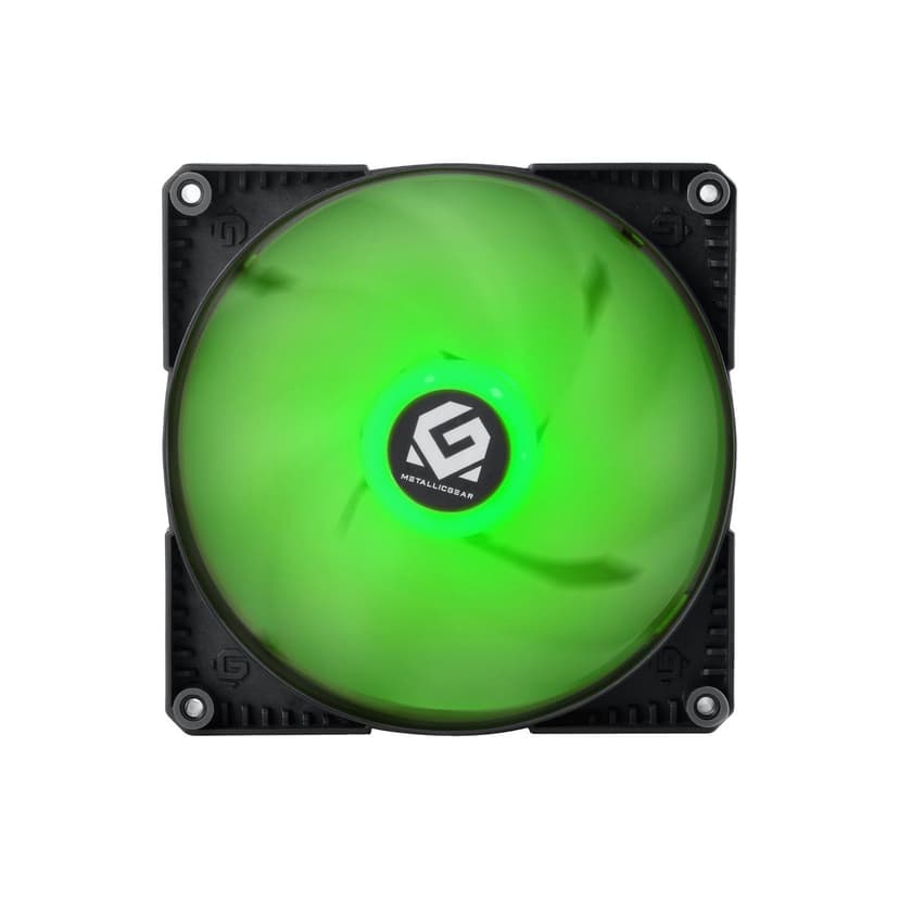 MetallicGear Skiron RGB MG-F120PRGB_BK 120 mm RGB LED Case Fan