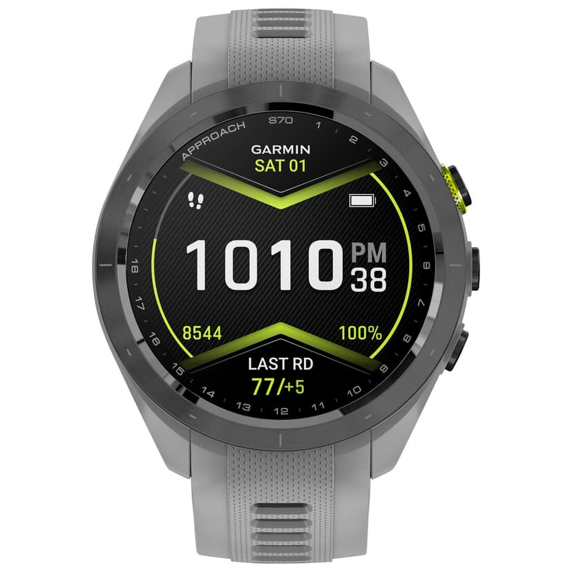 Garmin Approach S70 42mm AMOLED Bluetooth Golf GPS Smartwatch - Grey