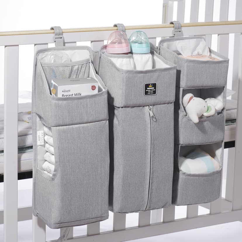 3-in-1 Hanging Diaper Organizer for Baby Essentials