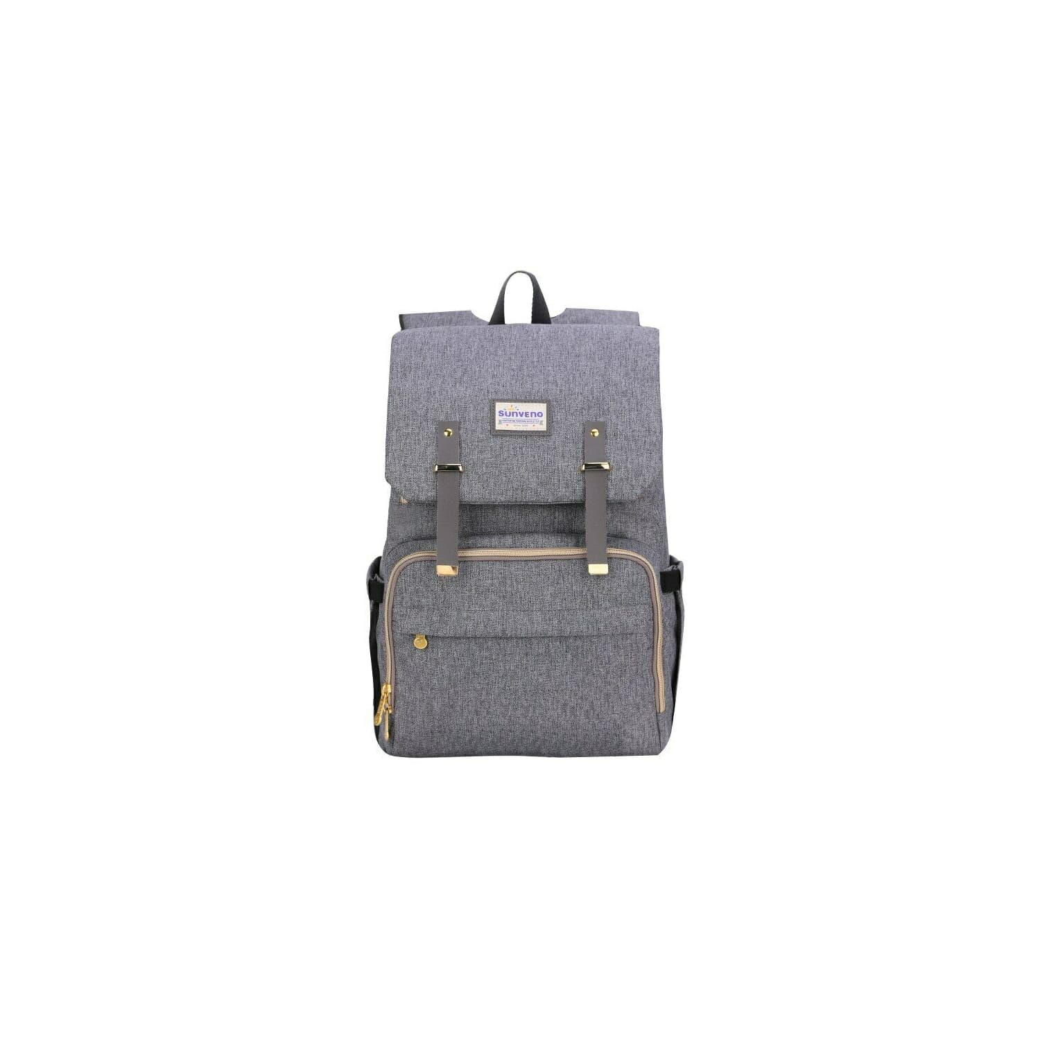 Sunveno Canvas Diaper Bag Backpack