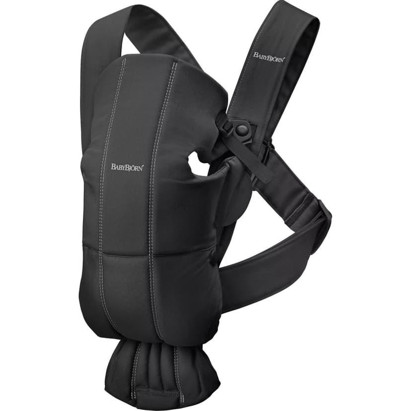 BabyBjorn Baby Carrier Mini in Woven Fabric - Black