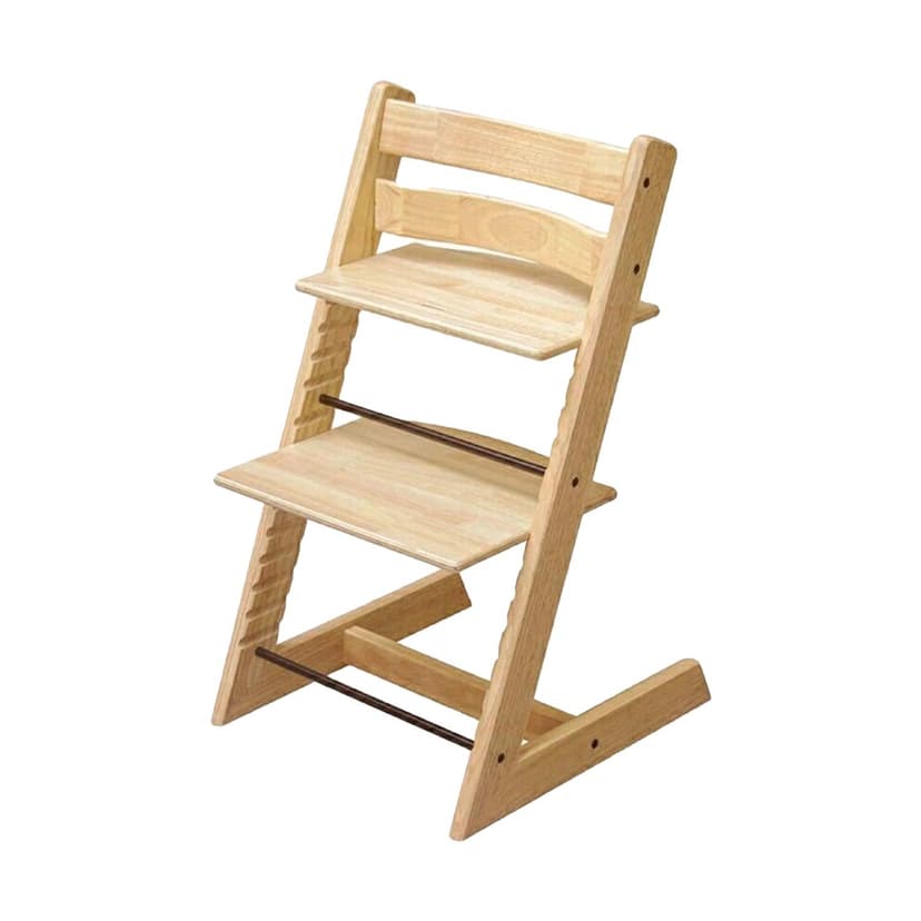 MotionGrey Blessy Wooden High Chair - The Perfect Adjustable Baby Highchair Solution for Your Babies and Toddlers or as a Dining Chair. (6 Months up to 250 Lb) - Wood