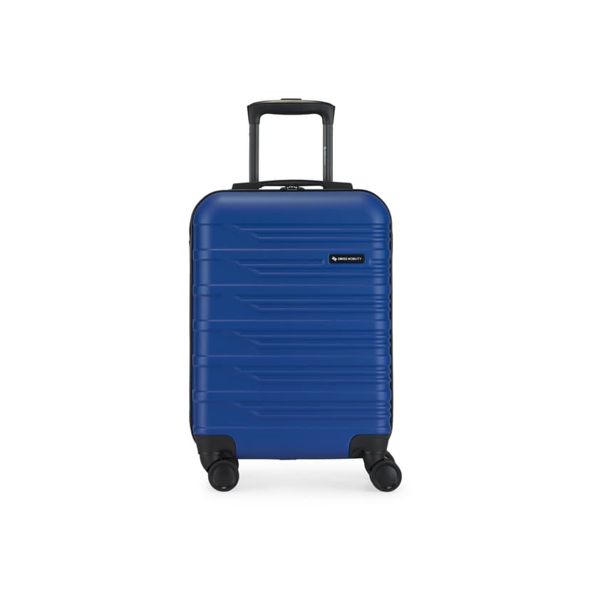 Swiss Mobility - SEA Hardside Carry-On Luggage with Double Spinner Wheels - Blue