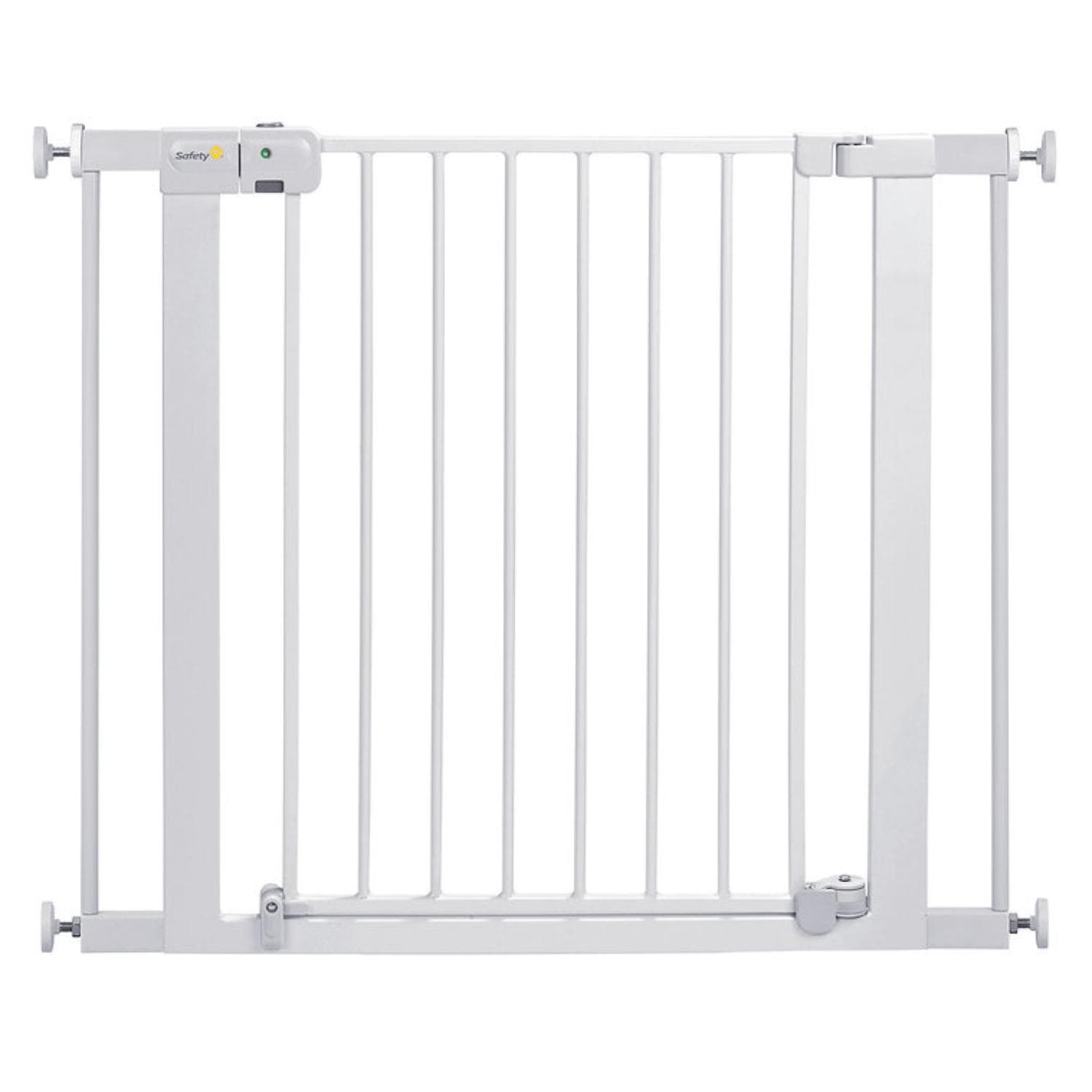 Hand Free Auto Close Gate - White