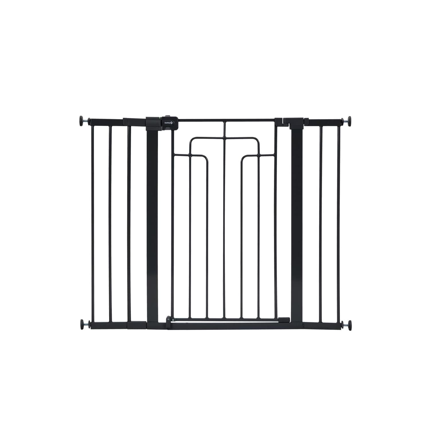 Contemporary Tall and Wide Metal Gate- Black