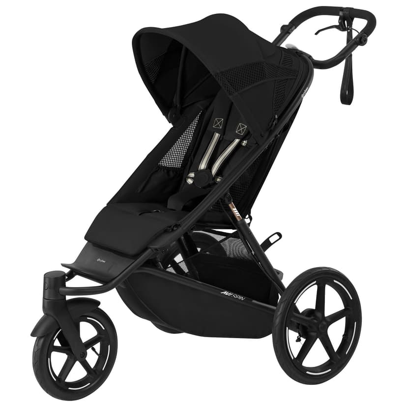 Cybex AVI Spin Jogging Stroller - Moon Black