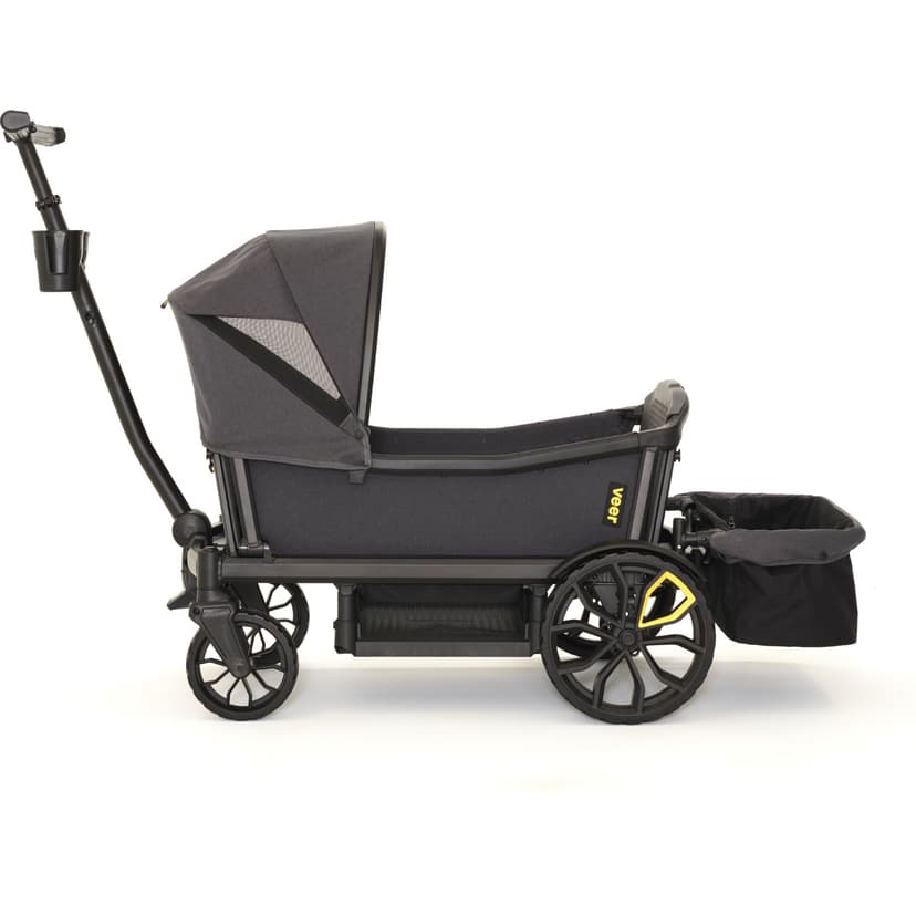 Veer Cruiser XL Wagon with Canopy and Basket Bundle
