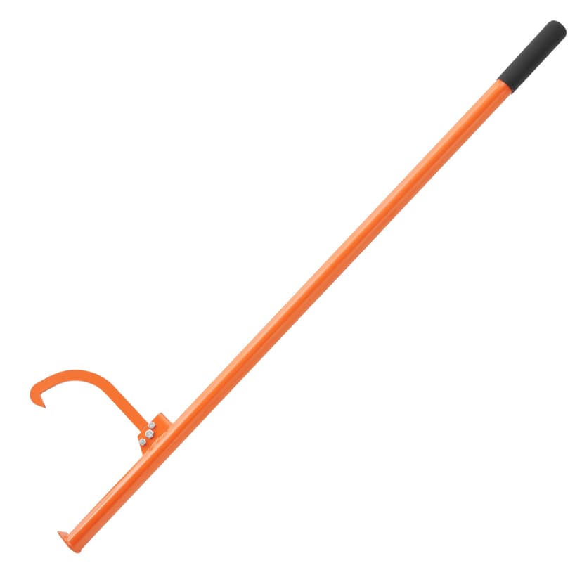 VEVOR 59 in Cant Hook Tool, Heavy Duty Steel Log Roller, Log Lifter Timber Jack for Max 32" Dia Logs, Forestry Logging Tools,Dual Function Log Handler for Rolling and Clamping Logs