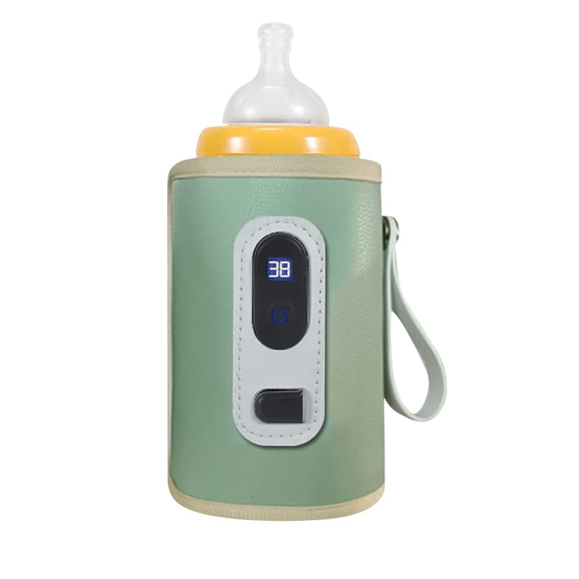 Portable Bottle Warmer, 5 Speeds Fast Baby Bottle Warmer for Travel Milk Heat Keeper Fast Baby Food Heater Milk Warmer for Outdoor