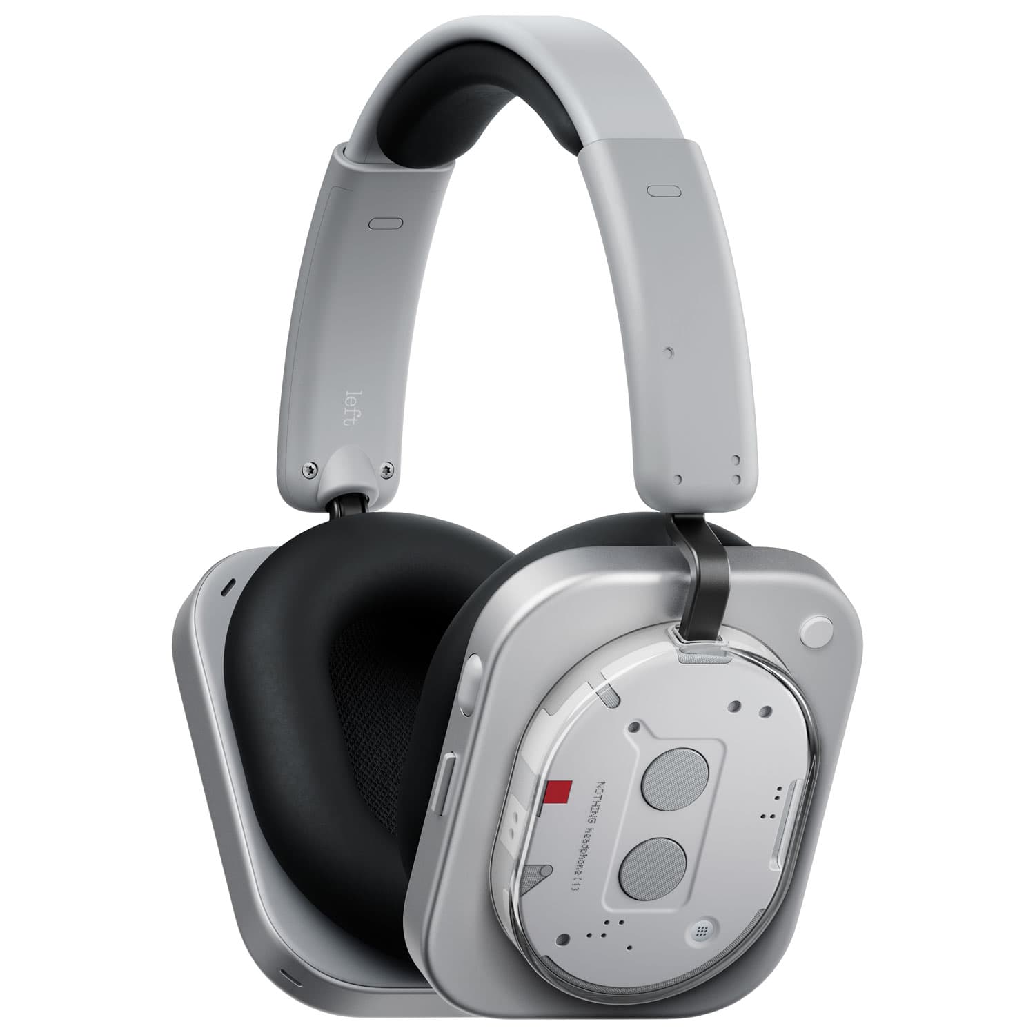 Nothing Headphone (1) Over-Ear Noise Cancelling Bluetooth Headphones - White