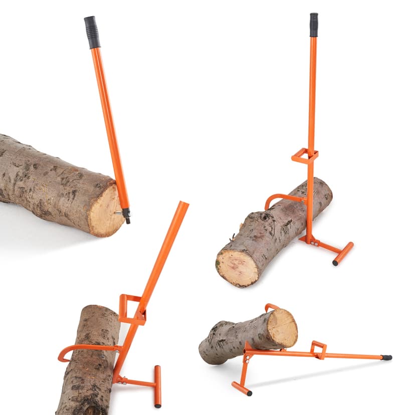 VEVOR 46.5 in Timberjack, 4 in 1 Heavy Duty Steel Log Lifter, Multifunctional Log Roller Adjustable Cant Hook, Logging Tools Log Jack, Forestry Multitool for Rolling Cutting