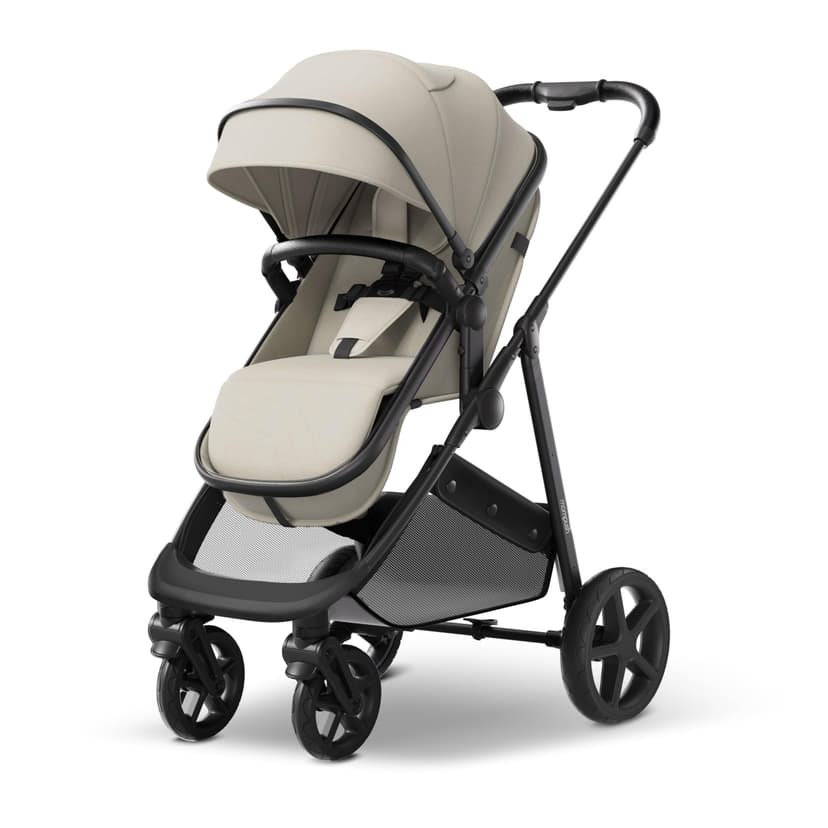 Mompush Wiz 2 in 1 Baby Stroller – Convertible Newborn to Toddler Stroller, Infant Pramette Mode, One-Hand Fold, Reversible Seat, UPF 50+ Canopy