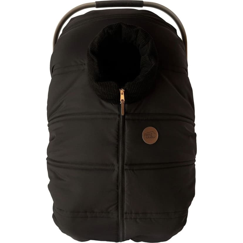 Petit Coulou Lightweight Cover for Infant Car Seats - Black