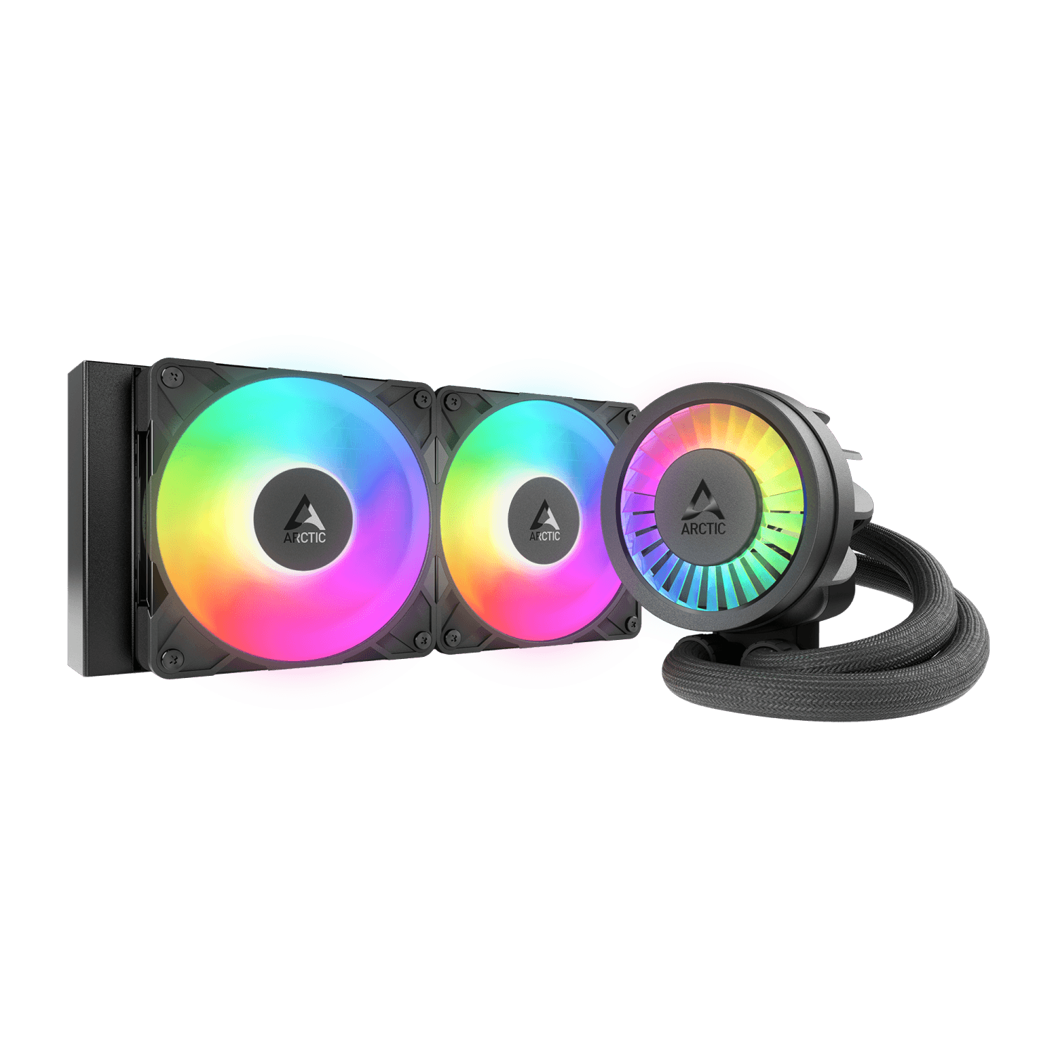 Arctic Liquid Freezer III Pro 240 A-RGB AIO CPU Water Cooler (Intel & AMD), New Silent & Powerful VRM Fan, Improved Radiator, Efficient PWM Pump (Black)