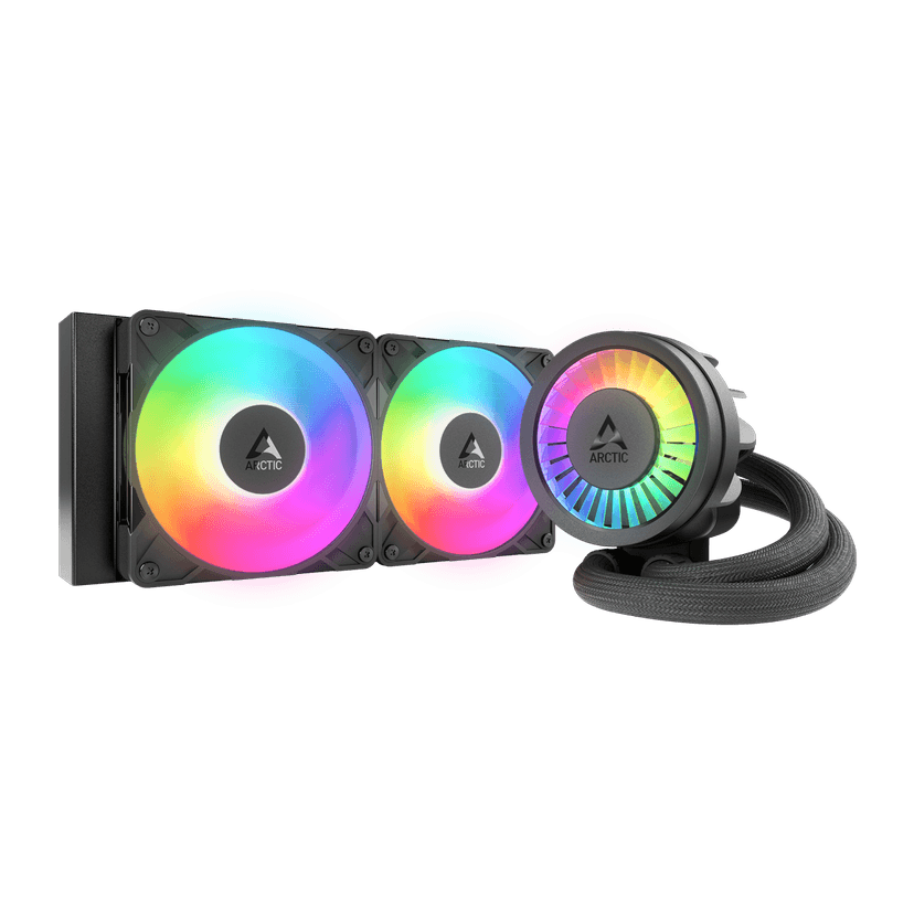 Arctic Liquid Freezer III Pro 240 A-RGB AIO CPU Water Cooler (Intel & AMD), New Silent & Powerful VRM Fan, Improved Radiator, Efficient PWM Pump (Black)