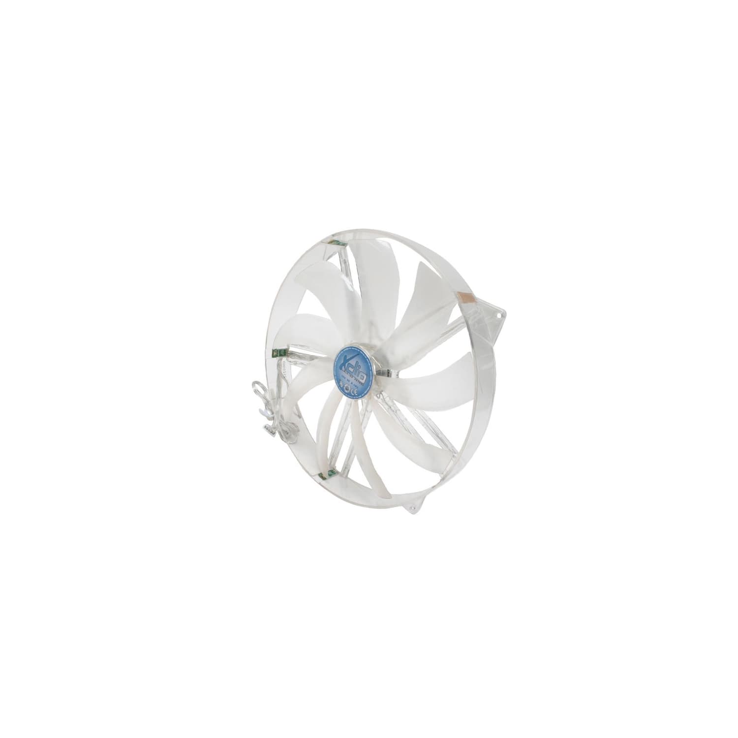 XCLIO 200mm Crystal Red, Blue, Green & Random LED Case Fan