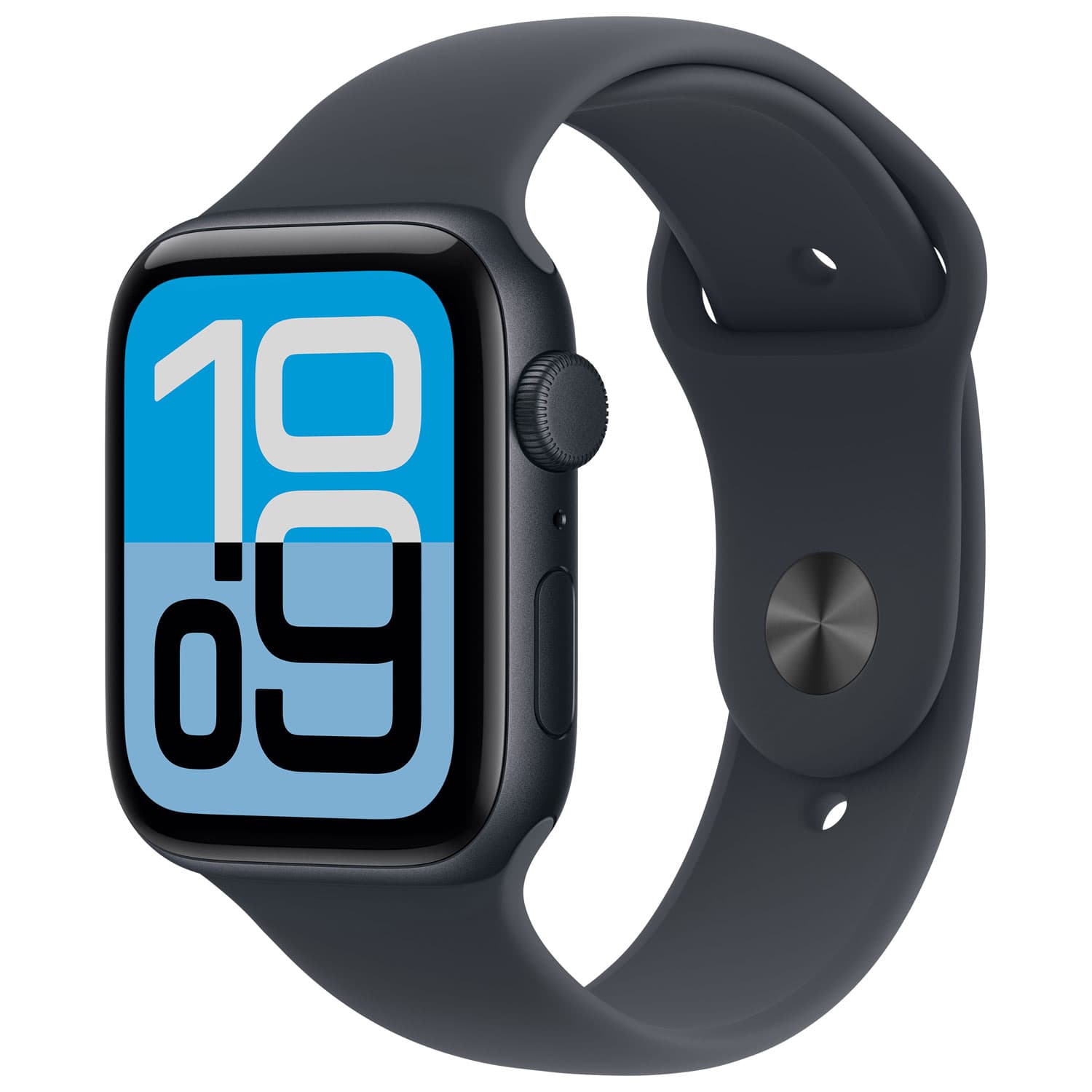 Apple Watch SE 3 (GPS) 40mm Midnight Aluminum Case with Midnight Sport Band - Medium/Large