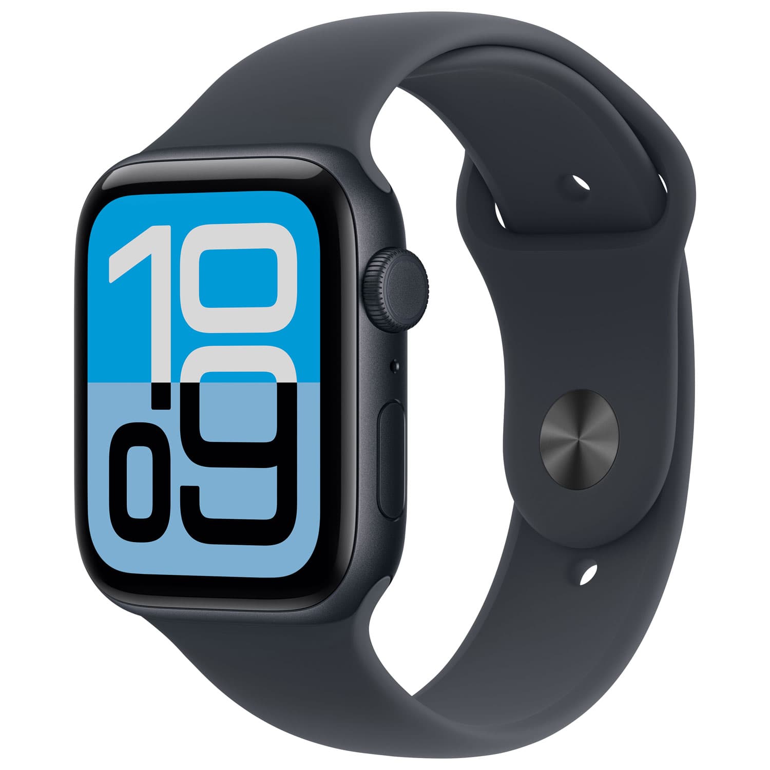 Apple Watch SE 3 (GPS + Cellular) 40mm Midnight Aluminum Case with Midnight Sport Band - Small/Medium