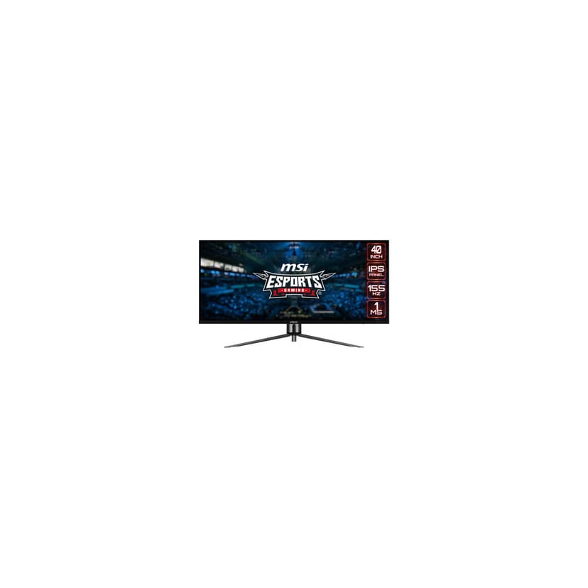 MSI MAG 40" QHD 155Hz 1ms GTG IPS LED FreeSync Gaming Monitor (MAG401QR)-Black