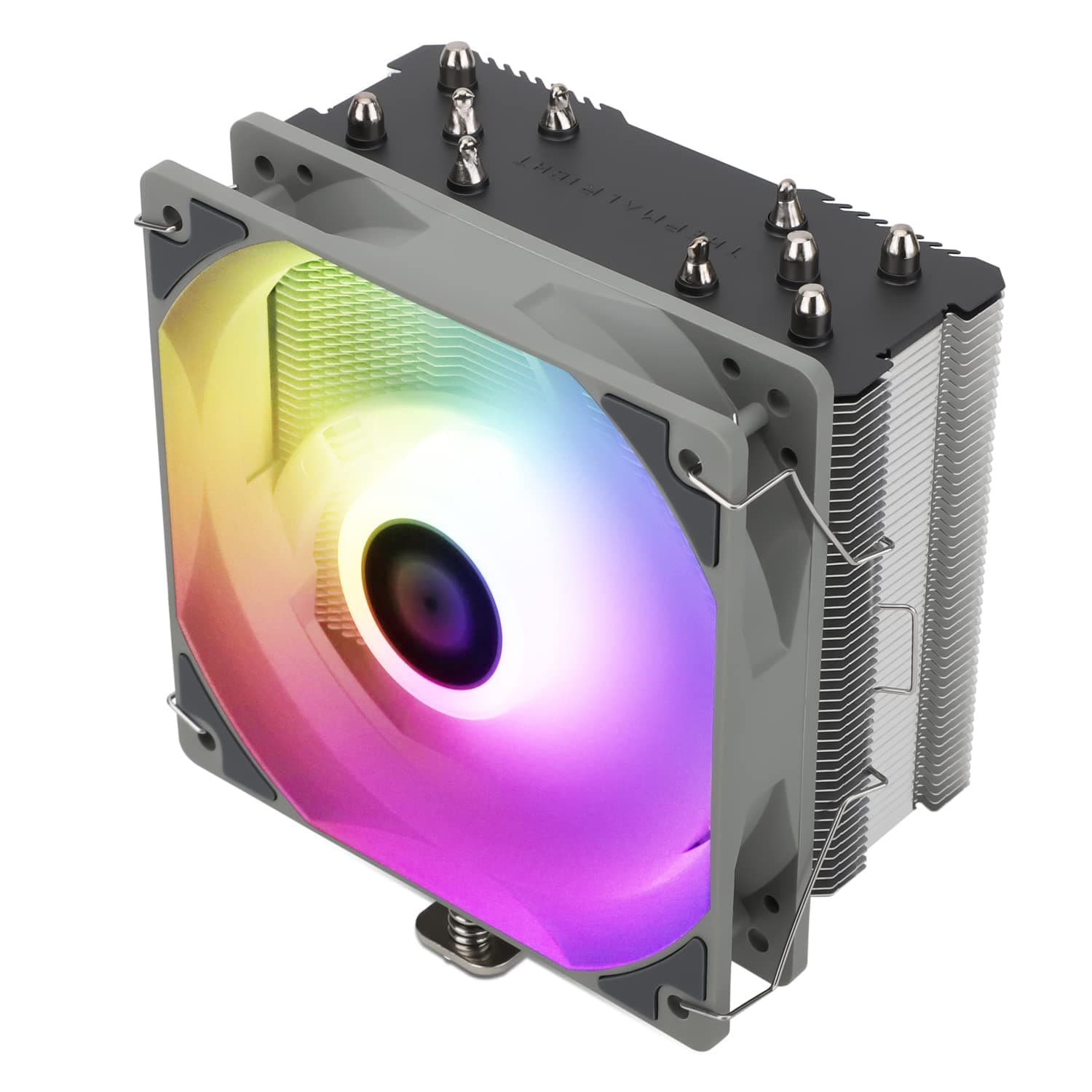 T Assassin King 120 SE ARGB CPU Air Cooler, AK120 SE ARB, 5 Heatpipes, TL-C12C-S PWM Quiet Fan CPU Cooler with S-FDB Bearing, for AMD AM4/AM5 Intel 115X/1200/17XX, LGA1700