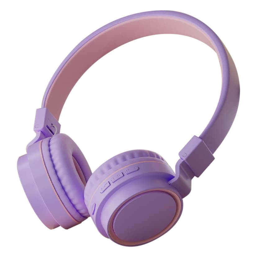 High Fidelity Wireless Headphones With Noise Cancelling, Purple