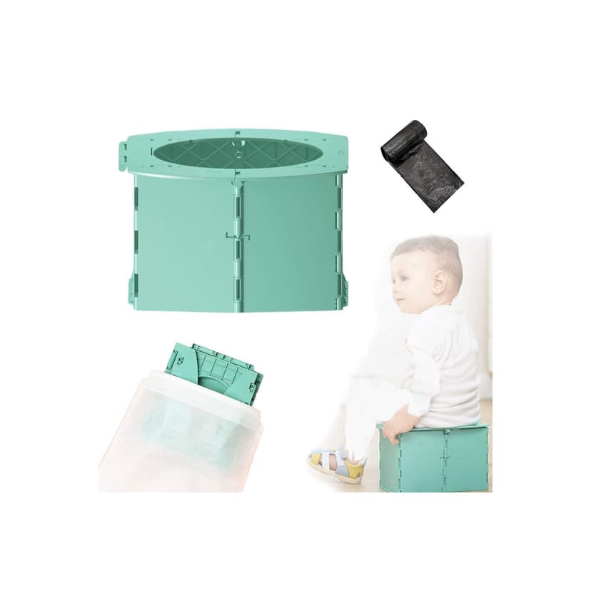 Baby Potty Toilet Seat for Kids, Portable Travel Potty for On-the-Go Use
