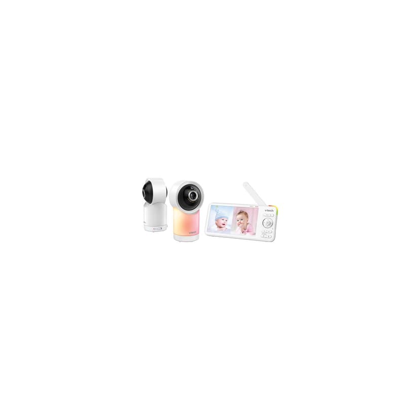Open Box - VTech 5" Wi-Fi HD Video Baby Monitor w/ 2 Cameras, Night Vision & Pan/Tilt (RM5766-2HD)