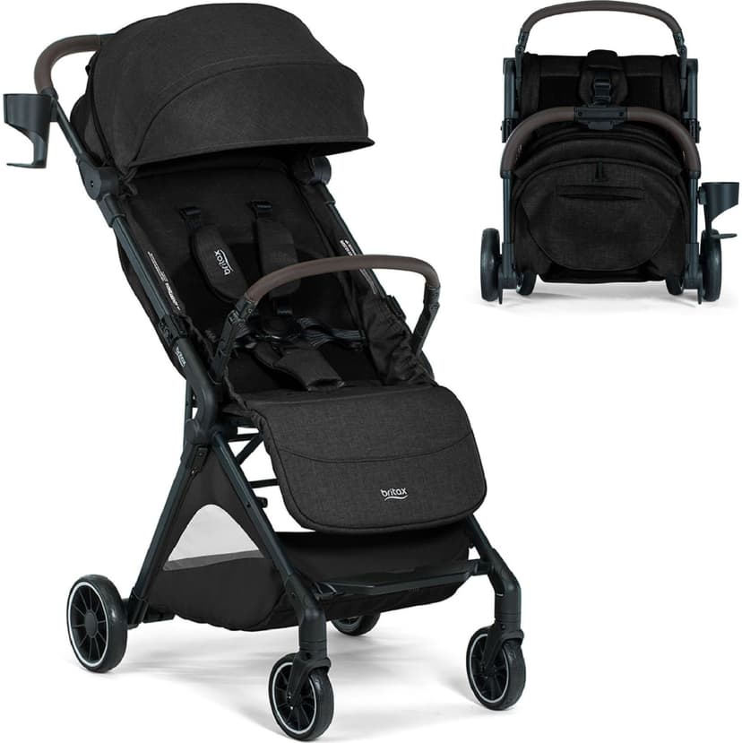 Britax Juniper+ Compact Stroller - Raven Black