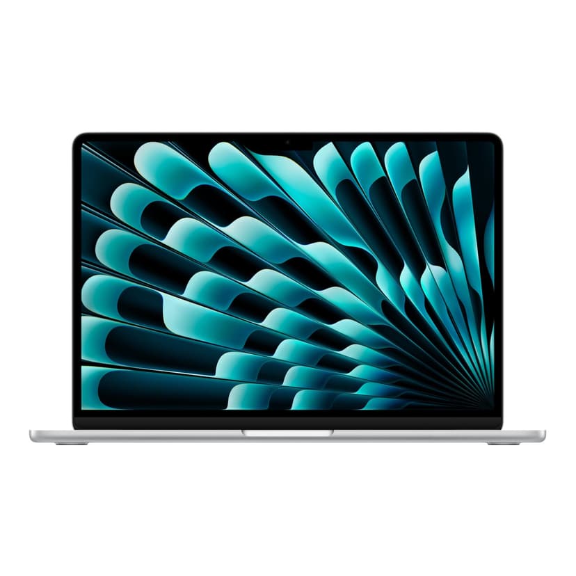 (Refurbished - Excellent) Macbook Air 13.6-inch (10-GPU, Silver) 4.05Ghz 8-Core M3 (2024) Laptop 512GB Flash HD & 16GB RAM-Mac OS (Certified, 1 Yr Warranty)