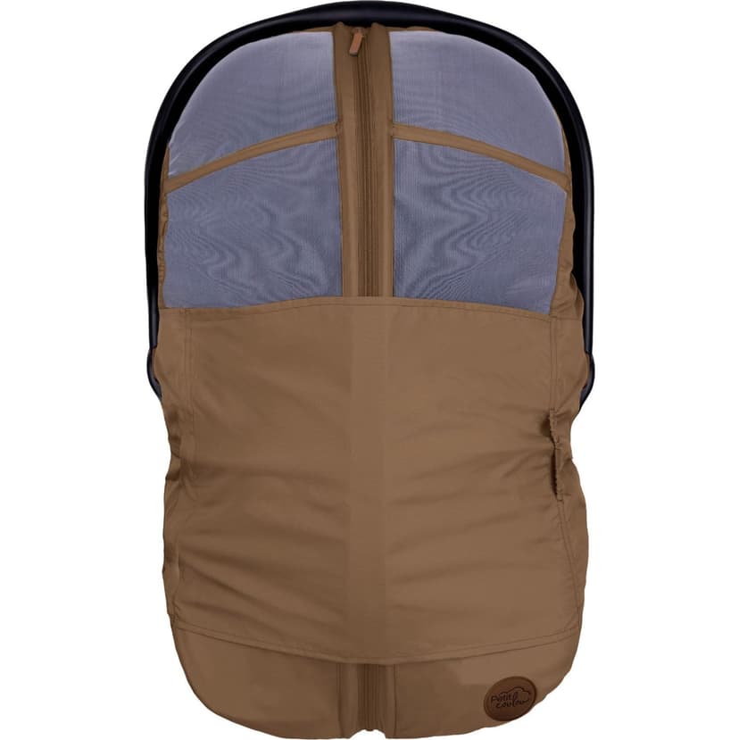 Petit Coulou Summer Cover for Infant Car Seats - Hazelnut