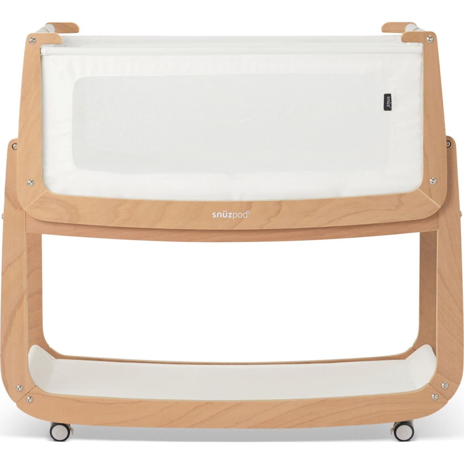 Snuz Snuzpod5 Bedisde Bassinet - Natural