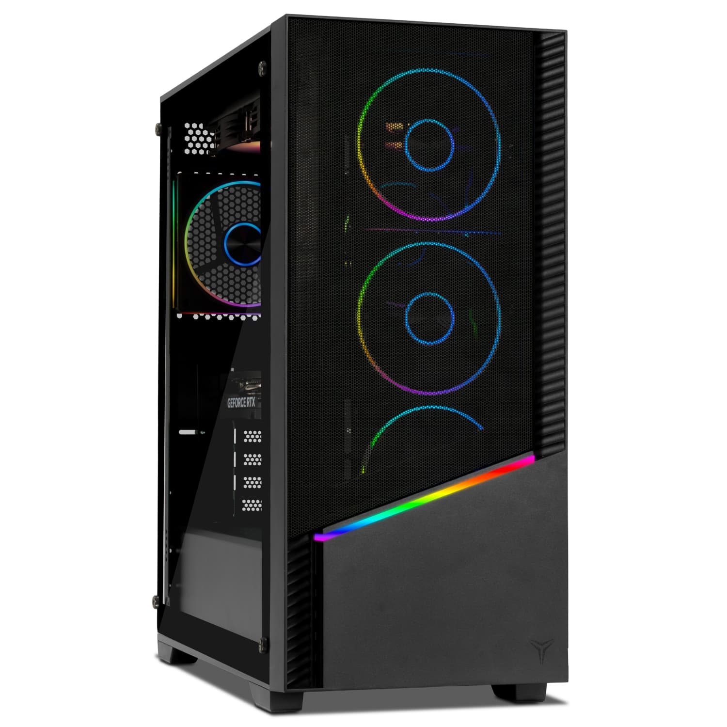 Yeyian Elara Gaming Desktop – Core Ultra 7 270K, GeForce RTX 5070, 32GB DDR5 6000MHz, 2TB SSD – AI‑Ready Tower with 240mm Liquid Cooling – SKU YPI‑EL270KC‑570Q2U