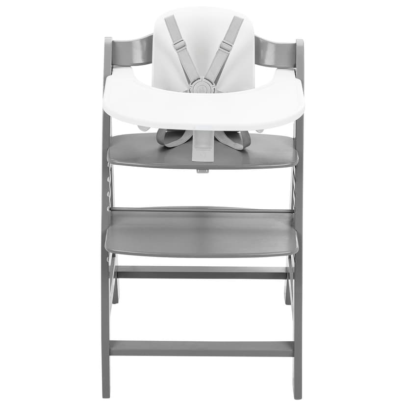 Hauck Alpha+ High Chair with Baby Seat & Tray - Grey