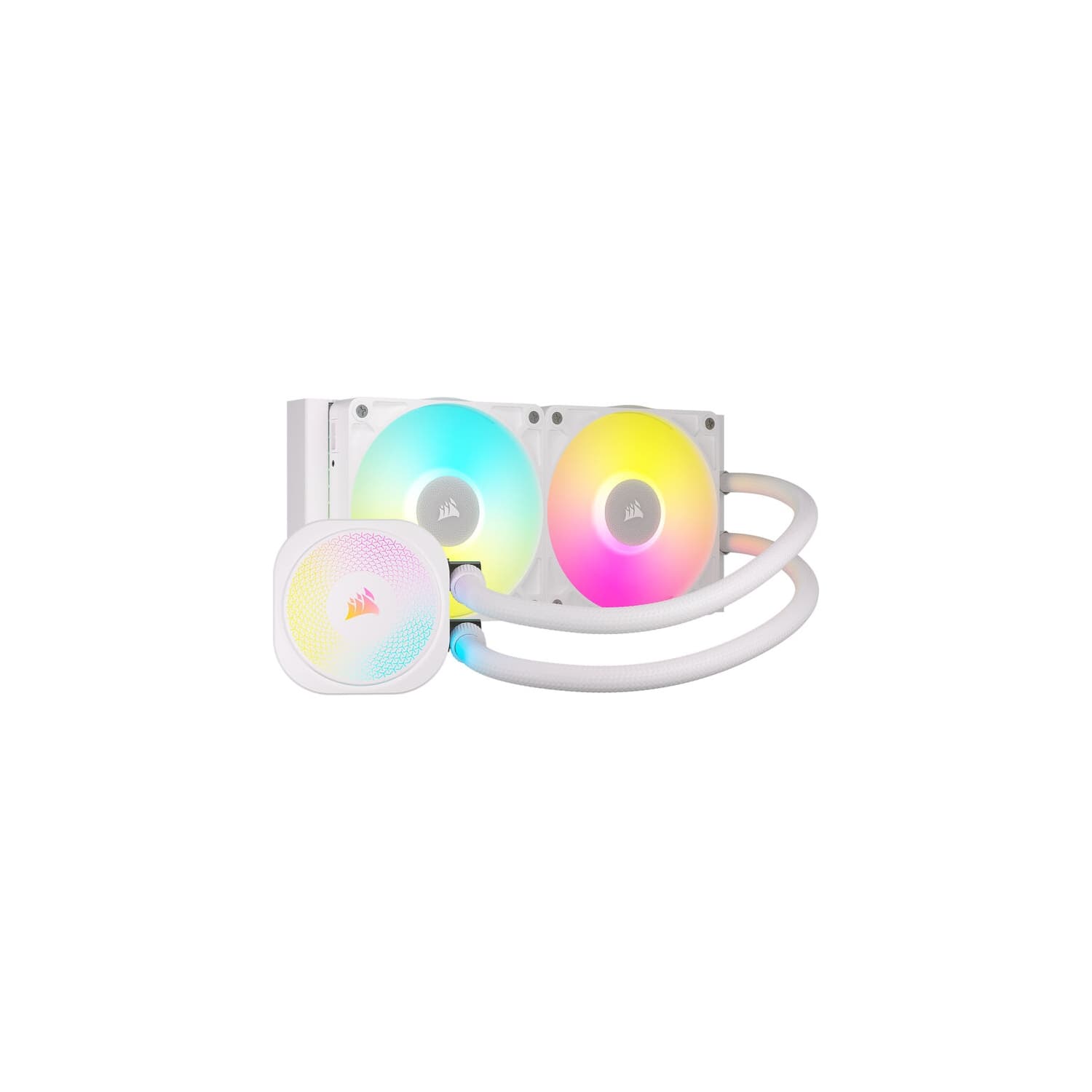 Corsair iCUE LINK TITAN 240 RX Liquid CPU Cooler - White (CW-9061020-WW)