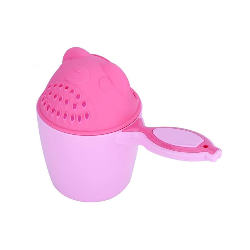 Baby Shampoo Cup - Fish Shape Rinse Cup - Pink - 1PCS