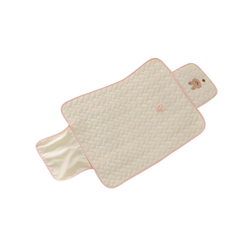 1pcs Portable Baby Changing Mat - Rabbit Design - 50×70cm - Travel Diaper Pad