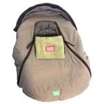 baby parka Safe Car Seat Cover - stone