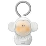 VTech Myla The Monkey Portable Soother Sound Machine - White/Grey - English