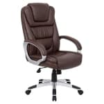 High Back PU Leather Executive Chair Office Ergonomic Task Chair