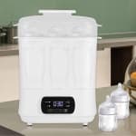 3 In 1 Electric Baby Bottle Sterilizer and Dryer, Baby Feeding Bottle Warmer, Multifunctional Baby Steam Bottle Sanitizer, BPA-Free