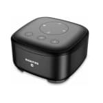 Humanized Design White Noise Machine With 24 Soothing Sounds For Nursery Black